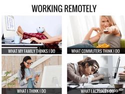 Meme Kocak Gambarkan Kondisi saat WFH, Awas Ketiduran