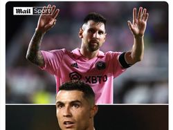 Meme Ronaldo Tak Masuk Nominasi Balllon dOr 2023, Messi Full Senyum