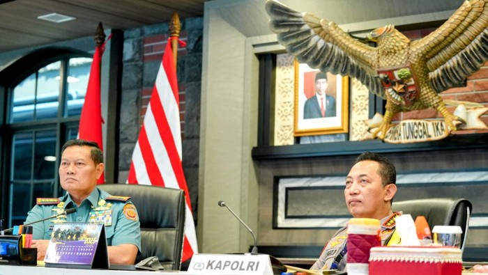 Panglima TNI dan Kapolri
