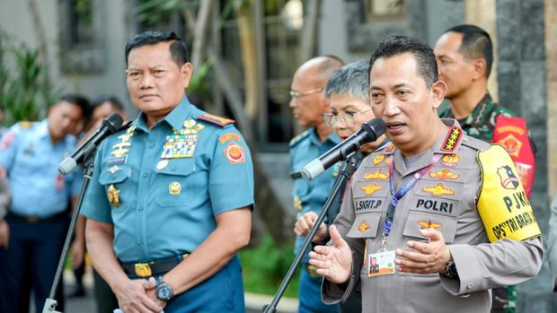 Panglima TNI dan Kapolri
