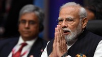 Modi memuji kecakapan Presiden Jokowi dalam memimpin ASEAN. Media Center KTT ASEAN 2023/Akbar Nugroho Gumay.  