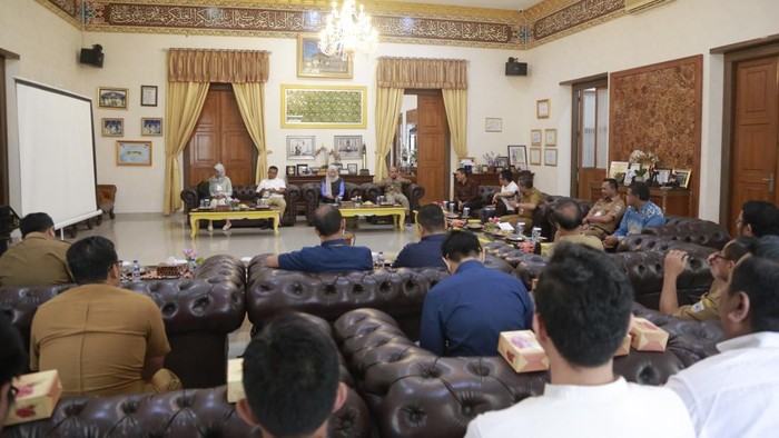 Satgassus Pencegahan Korupsi Polri menggelar rapat bersama Pemkab Pandeglang, Banten.