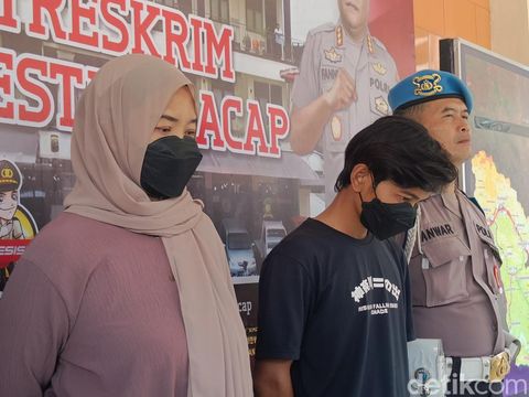 Sejoli pembuang bayi hasil hubungan gelap ditangkap Tim Sat Reskrim Polresta Cilacap, Kamis (7/9/2023).