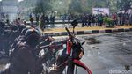 Tegang! Suasana Simulasi Pengamanan Pemilu di Bandung
