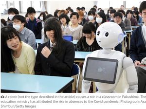 Siswa Bolos ke Sekolah karena Kena Mental? Di Jepang, Bisa Digantikan Robot