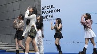 Terlihat sederhana, namun mereka begitu cocok dan menampilkan energi anak muda.  
