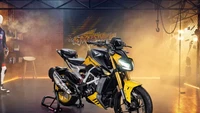 Di India, TVS  Apache RTR 310 dipasarkan dengan harga mulai Rs 2,43 lakh atau Rp 44,7 juta. Foto: Dok. TVS