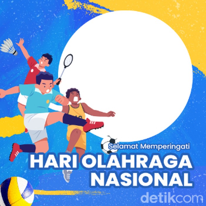 Twibbon Hari Olahraga Nasional (Haornas) ke-40 Tahun 2023
