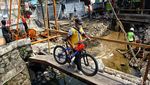Ada Peninggian Jembatan, Jalan Ceger Raya Tangsel Ditutup 3 bulan