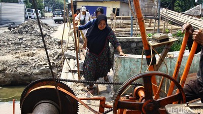 Ada Peninggian Jembatan, Jalan Ceger Raya Tangsel Ditutup 3 bulan