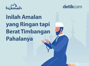 Infografis: Amalan yang Ringan tapi Berat Timbangan Pahalanya