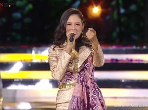 Eee Aaa... Aurelie Moeremans Tiba-tiba Dangdutan di KTT ASEAN