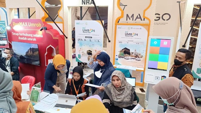 Booth NRA Group di Pameran ‘BSI Umroh Travel Fair’