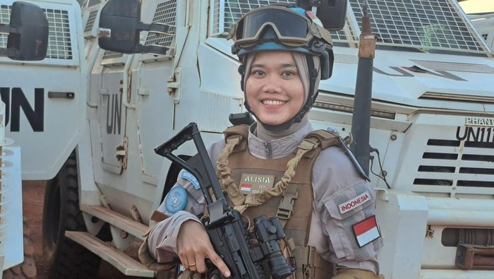 Briptu Alisia Dwi Kartini (Mei Amelia/detikcom)