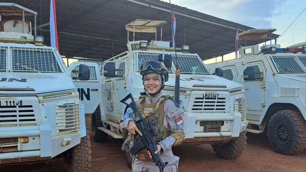 Briptu Alisia Dwi Kartini (Mei Amelia/detikcom)