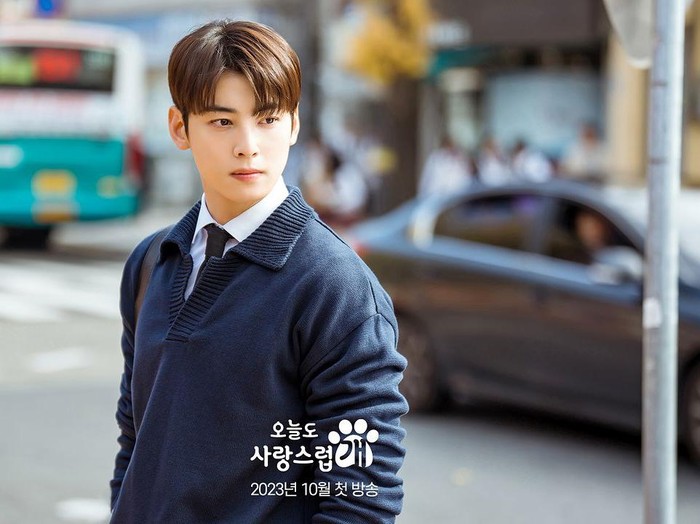 Cha Eun Woo di drama Korea A Good Day To Be A Dog