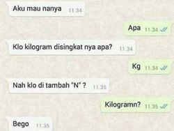 Chat Kocak Nanya Temen, Nggak Ada yang Bener