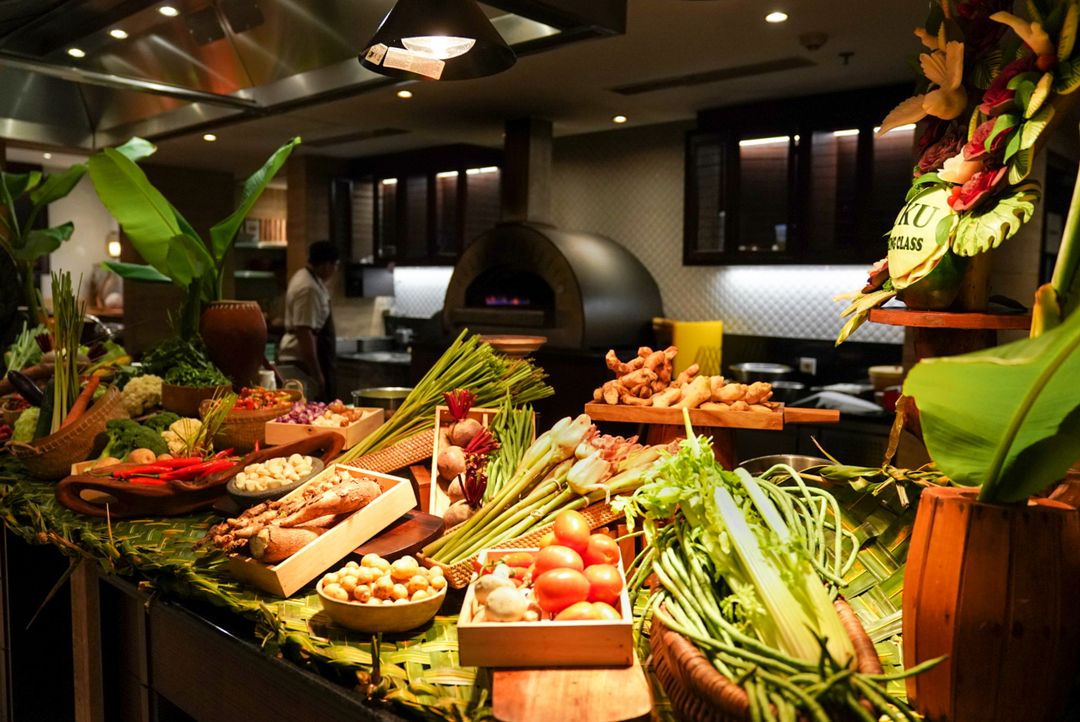 Scenographic Cooking Class di CONRAD Bali