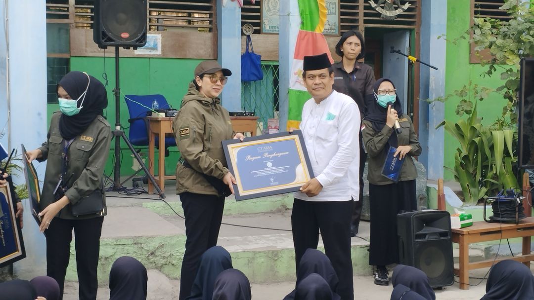 CT ARSA gelar penyuluhan bahaya polusi udara di Jakbar (Brigitta/detikcom)