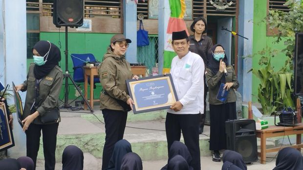 CT ARSA gelar penyuluhan bahaya polusi udara di Jakbar (Brigitta/detikcom)