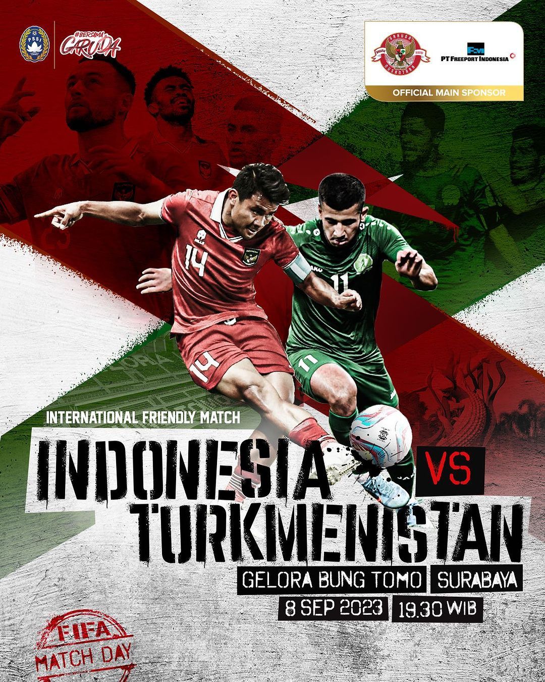 FIFA Match Day Indonesia vs Turkmenistan 8 September 2023