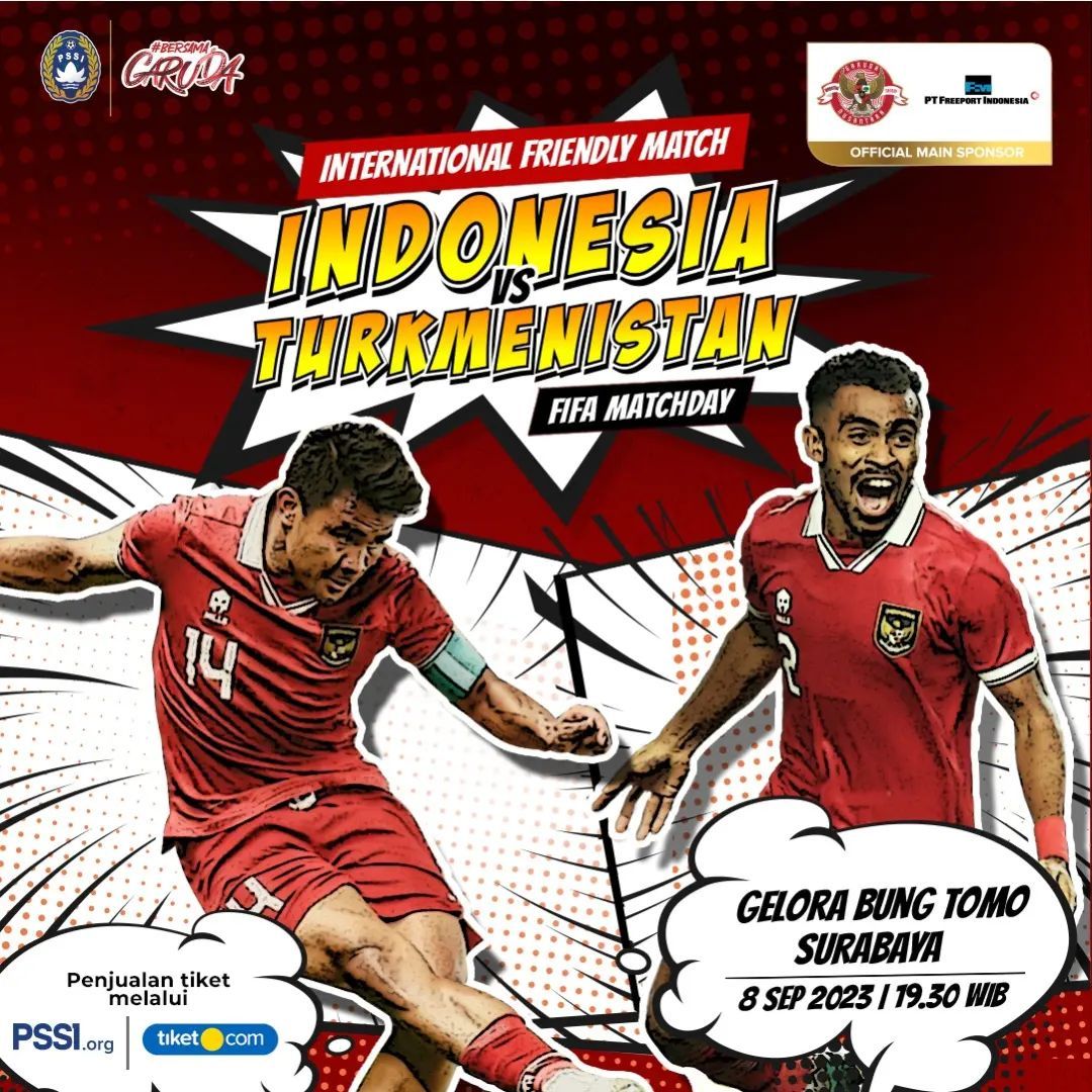 FIFA Match Day Indonesia vs Turkmenistan 8 September 2023