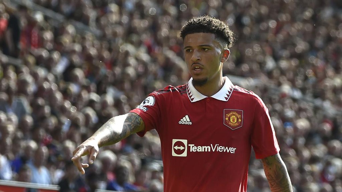 Manchester United membekukan Jadon Sancho (Foto: AP/Rui Vieira)