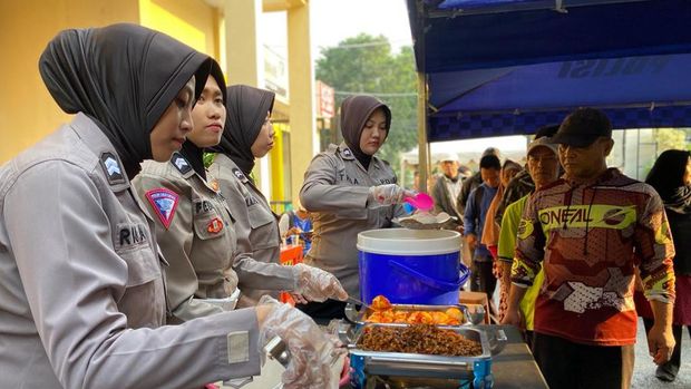 Jumat Barokah di Polresta Bogor Kota