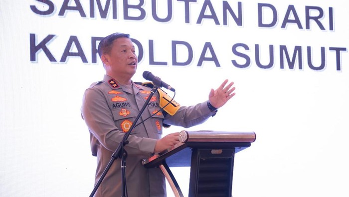 Kapolda Sumut Irjen Agung Setya Imam Effendi