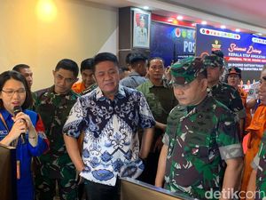 Kasad Dudung Pantau Penanganan Karhutla di Sumsel, Ada 27 Titik Api
