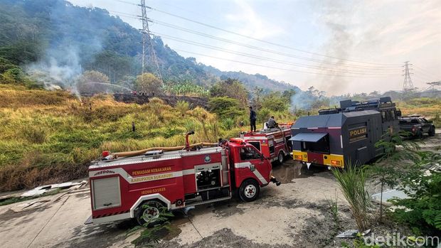 Kebakaran Gunung Jayanti, Sukabumi