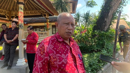 Kepala Dinas Lingkungan Hidup dan Kehutanan (DLHK) Provinsi Bali I Made Teja. (Rizki Setyo Samudero/detikBali)