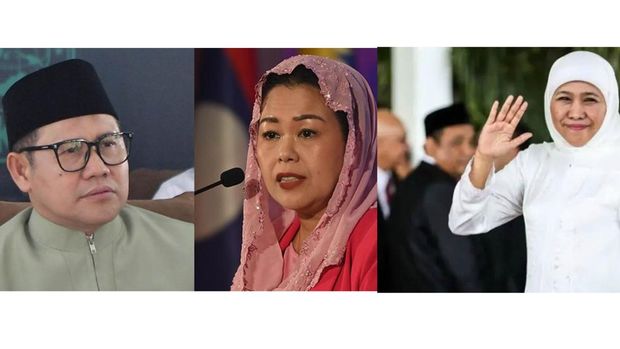 Kolase Cak Imin, Yenny Wahid, Khofifah