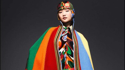 10 Koleksi Emilio Pucci Fall 2023, Busana Penuh Warna