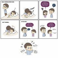 Sebuah komik online bertajuk The Potato Couple, menunjukkan betapa unyu kehidupan pasagan suami-istri. Bikin jomblo gigit jari.