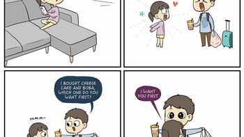 So sweet banget sih, saking kangennya gegara kelamaan ditinggal pasangan. Nggak butuh apapun, yang penting bisa ketemu lagi. Foto: (Dok. Bored Panda).