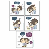 Sebuah komik online bertajuk The Potato Couple, menunjukkan betapa unyu kehidupan pasagan suami-istri. Bikin jomblo gigit jari.