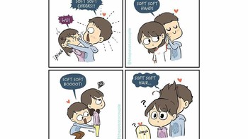 Kasian pasangannya diunyel-unyel. Foto: (Dok. Bored Panda).