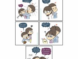 Komik Unyu Kehidupan Suami Istri, Jomblo Jangan Baper Ya