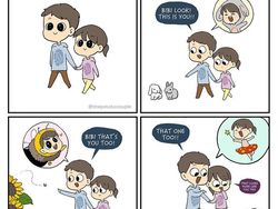 Komik Unyu Kehidupan Suami Istri, Jomblo Jangan Baper Ya