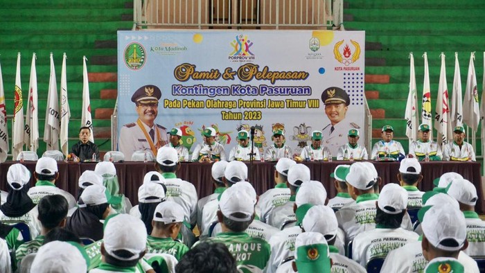 Kota Pasuruan mengirimkan 353 atlet untuk berlaga di Pekan Olahraga Provinsi (Porprov) VIII Jawa Timur 2023