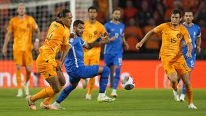 Momen Belanda Bantai Yunani 3-0 di Kualifikasi Euro 2024