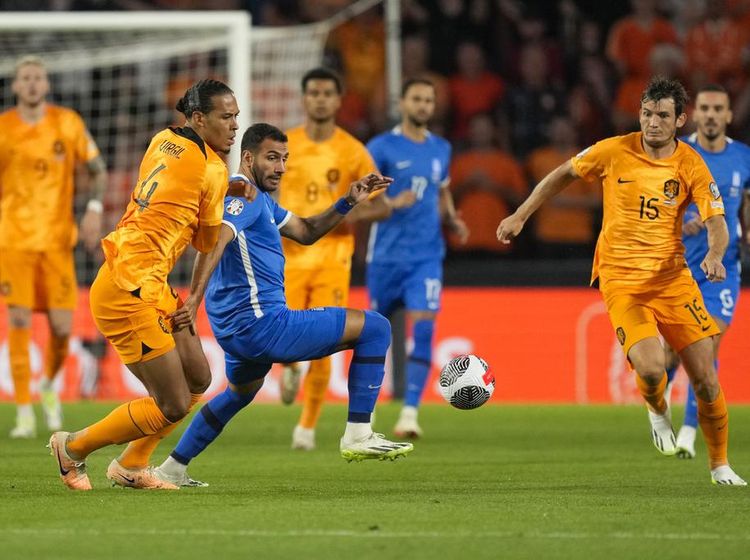 Momen Belanda Bantai Yunani 3-0 di Kualifikasi Euro 2024