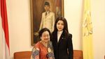 Momen Ibu Negara Korsel Kunjungi Istana Batu Tulis Bogor