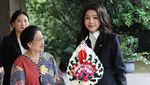 Momen Ibu Negara Korsel Kunjungi Istana Batu Tulis Bogor