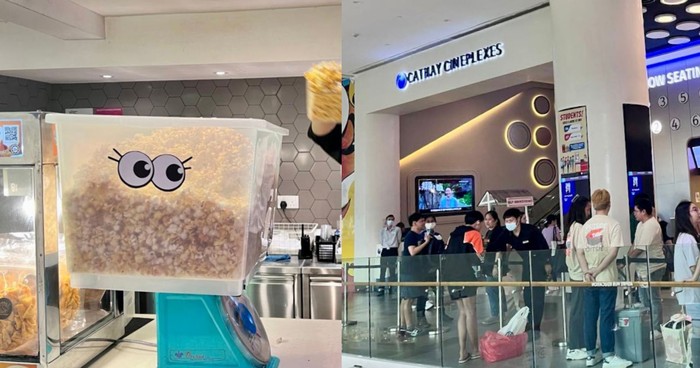 Niat Banget! 10 Aksi Pembeli Borong Popcorn dengan Wadah Jumbo Niat Banget! 10 Aksi Pembeli Borong Popcorn dengan Wadah Jumbo