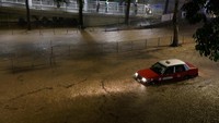 Hujan lebat itu memicu banjir bandang, yang merendam stasiun-stasiun metro dan membuat para pengendara terjebak di jalanan yang digenangi banjir. Otoritas Hong Kong terpaksa meliburkan sekolah-sekolah dan mengimbau warga untuk mencari tempat perlindungan yang aman.