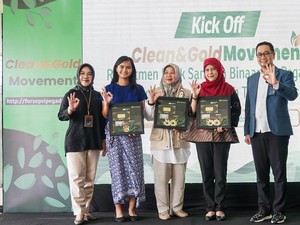 Gelar Clean & Gold Movement, Pegadaian Ajak Masyarakat Peduli Lingkungan
