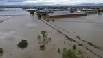Potret Udara Banjir Merendam Sejumlah Wilayah Yunani