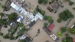 Potret Udara Banjir Merendam Sejumlah Wilayah Yunani